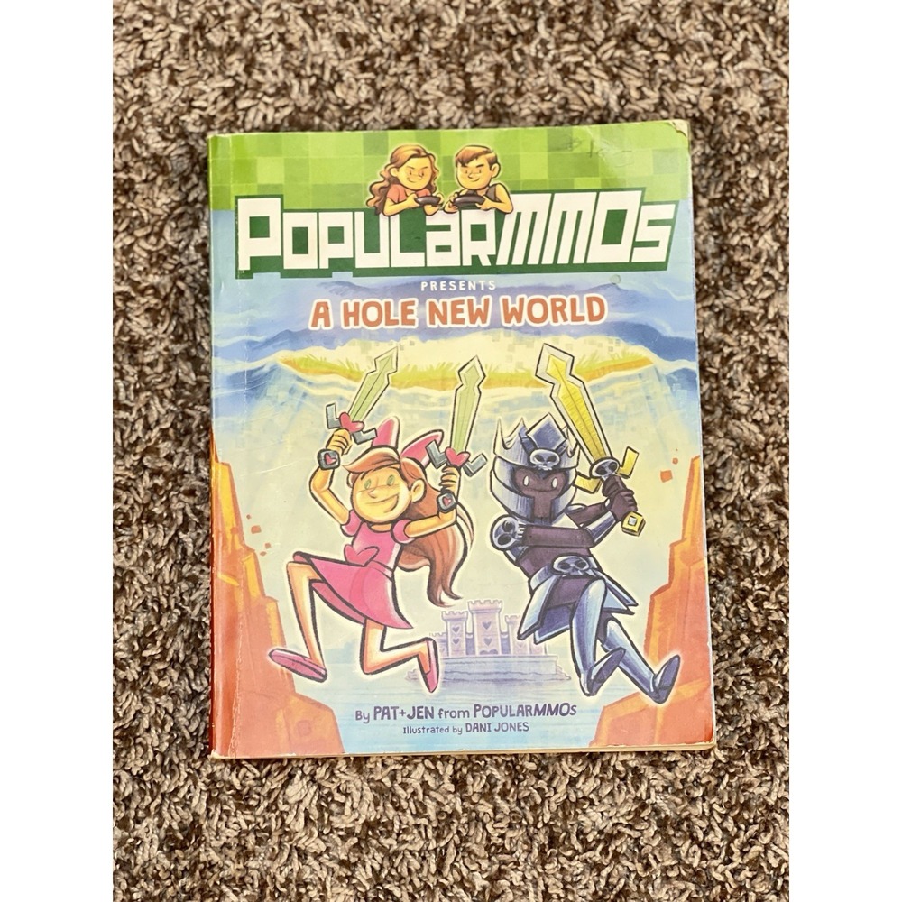 PopularMMOs Presents a Hole New World : A Graphic Novel by PopularMMOs (2018,...